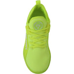 Plein Sport Electrify Your Step with Yellow Carter Sport Sneakers 4059623066661
