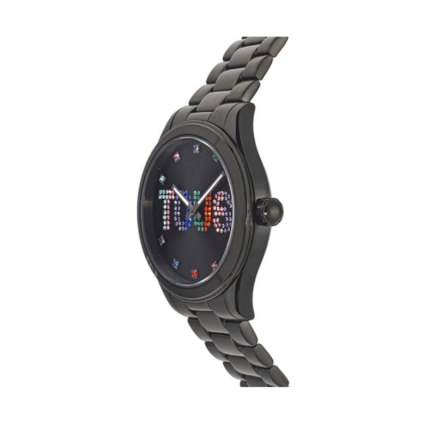 TOUS WATCHES Mod. 200351113 displaying colorful dial and metal bracelet design.