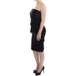 Masha Ma Black Strapless Embellished Pencil Dress SIG12640-2