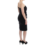 Masha Ma Black Strapless Embellished Pencil Dress SIG12640-2