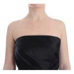 Masha Ma Black Strapless Embellished Pencil Dress SIG12640-2