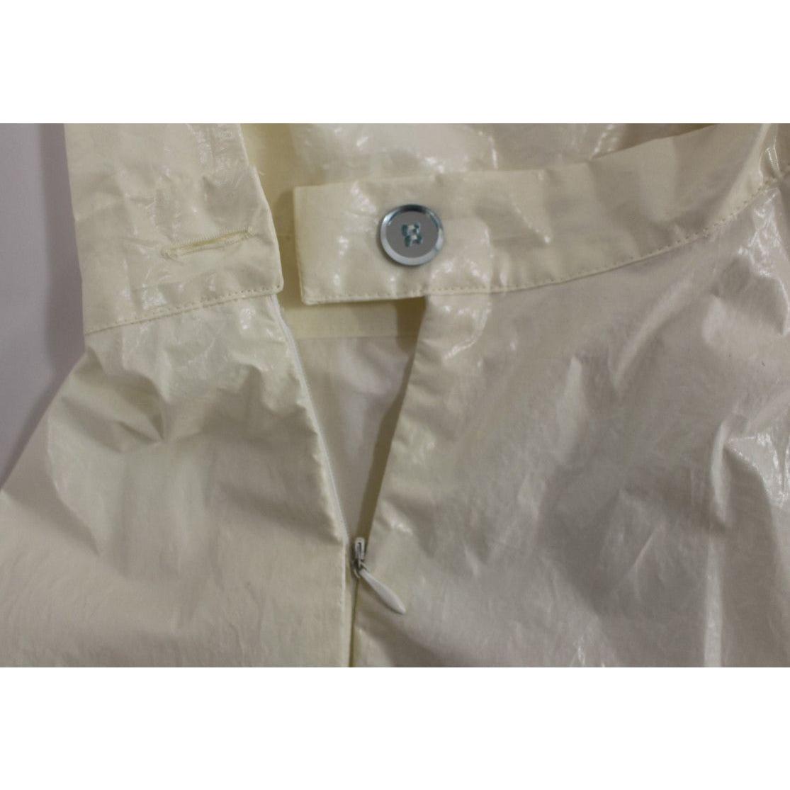 Licia Florio White Halterneck Knee Length Tea Dress MOM10095-3