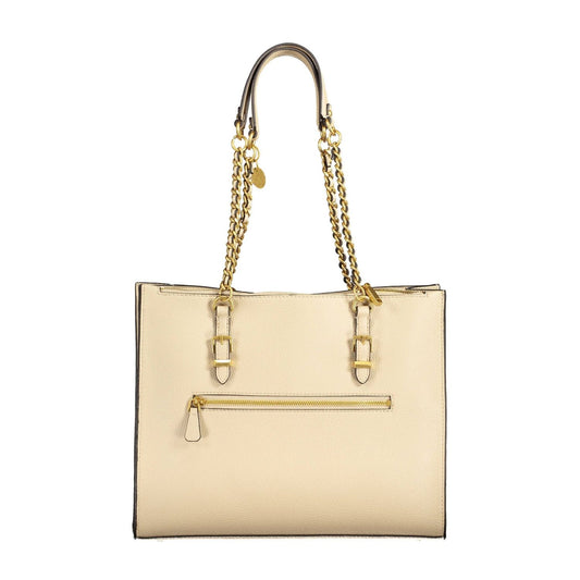 Guess Jeans Beige Polyethylene Women Handbag GU-18471-FBB-328
