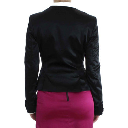 Exte Black Pink Stretch Blazer Jacket Blazer Jacket