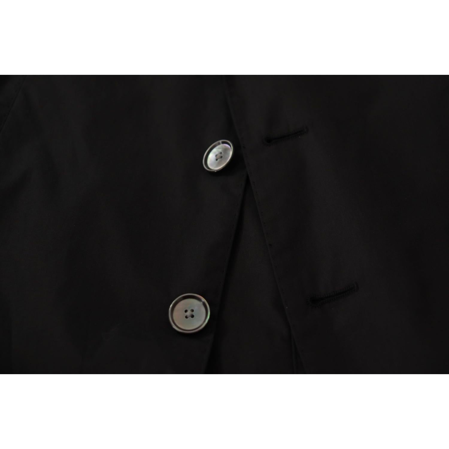 Dolce & Gabbana Black Single Breasted TAORMINA Breasted Blazer