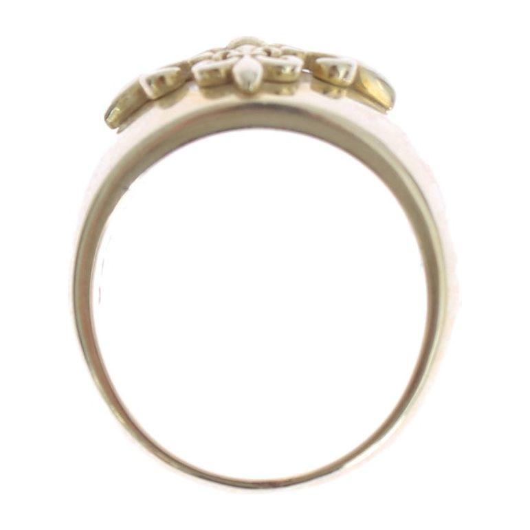 Nialaya Silver Crest 925 Sterling Ring