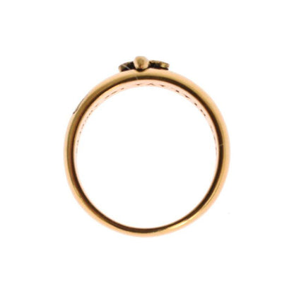 Nialaya Gold Plated 925 Silver Ring Ring