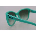 Dolce & Gabbana Green Stars Acetate Square Shades DG4124 Sunglasses GLA1163
