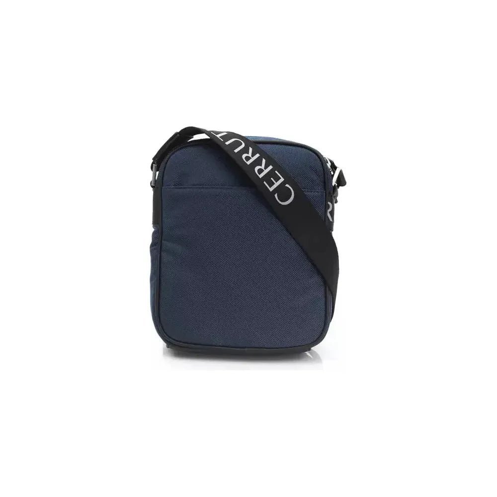 Cerruti 1881 Blue Leather Women Crossbody Bag