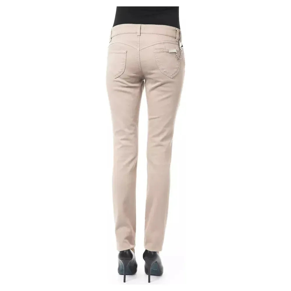 BYBLOS Beige Cotton Pant