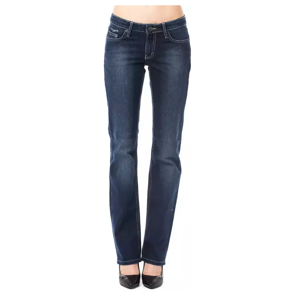 Ungaro Fever Blue Cotton Women Jeans