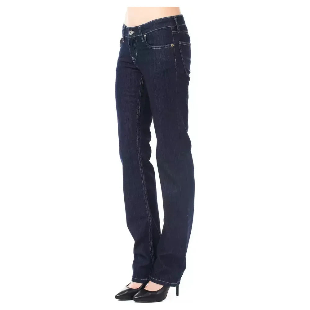 Ungaro Fever Blue Cotton Women's Jeans