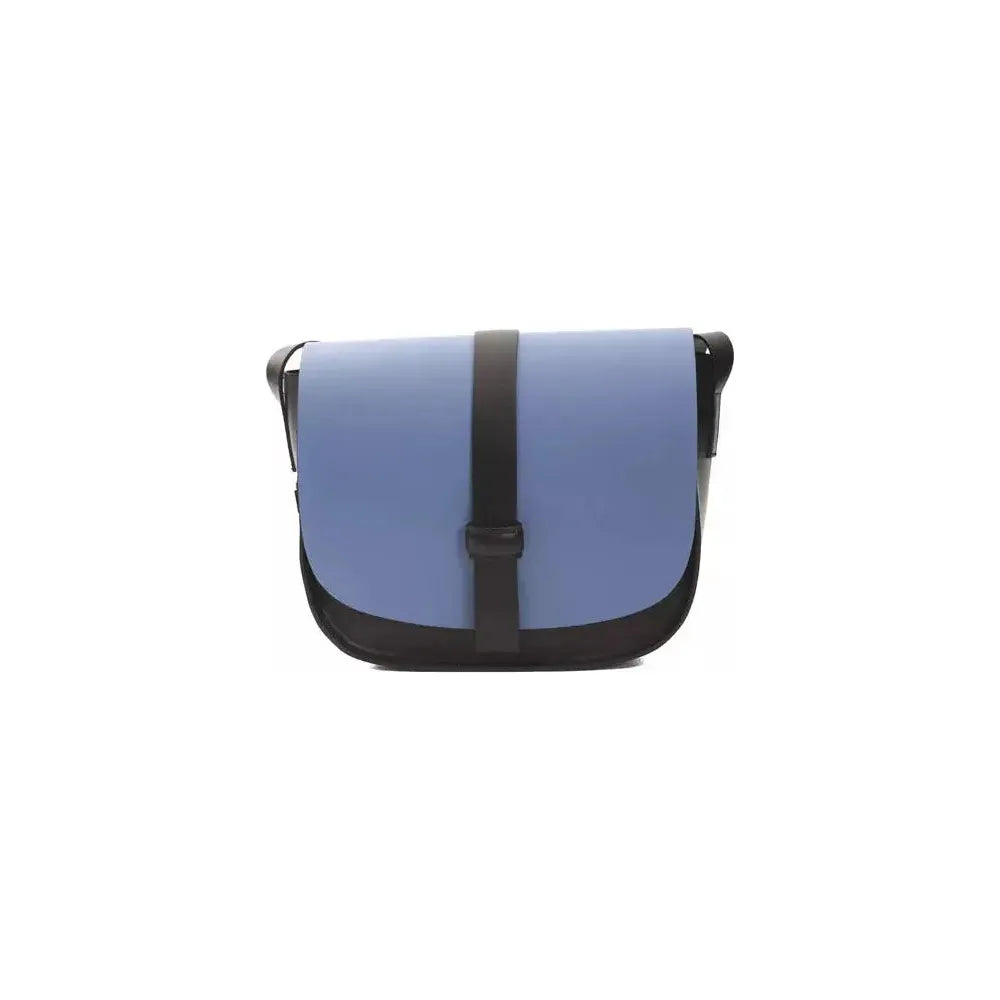 Pompei Donatella Blue Leather Women Crossbody Bag