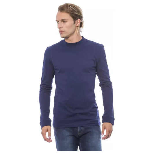 Verri Blue Cotton Men Sweater