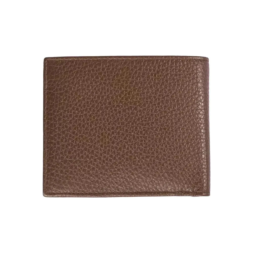 Trussardi Brown Leather Men Wallet