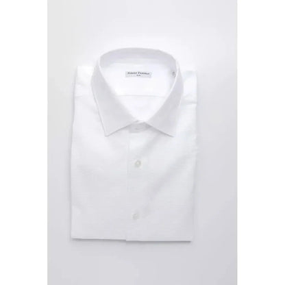 Robert Friedman White Cotton Men's Shirt