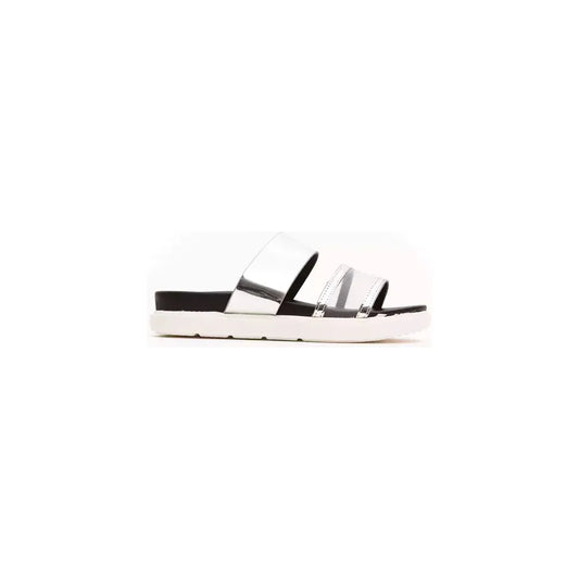 Péché Originel Silver Polyethylene Women Sandal PC-18724-EU39/US9-FBB-225