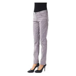 BYBLOS Gray Cotton Women Pants BY-17633-W30