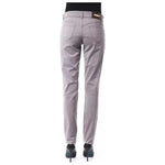 BYBLOS Gray Cotton Women Pants BY-17633-W30