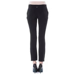 BYBLOS Black Polyester Women Pants BY-17642-IT38 | XS