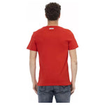 Bikkembergs Red Cotton Men T-Shirt BI-22065-S