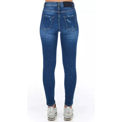 Frankie Morello Blue Denim Women's Jeans