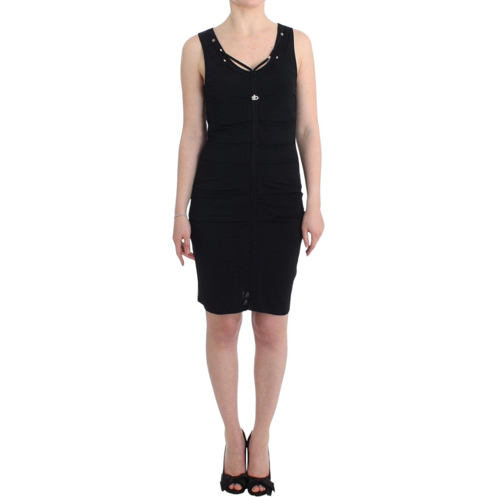 Roccobarocco Black pencil sheath dress SIG11586-2