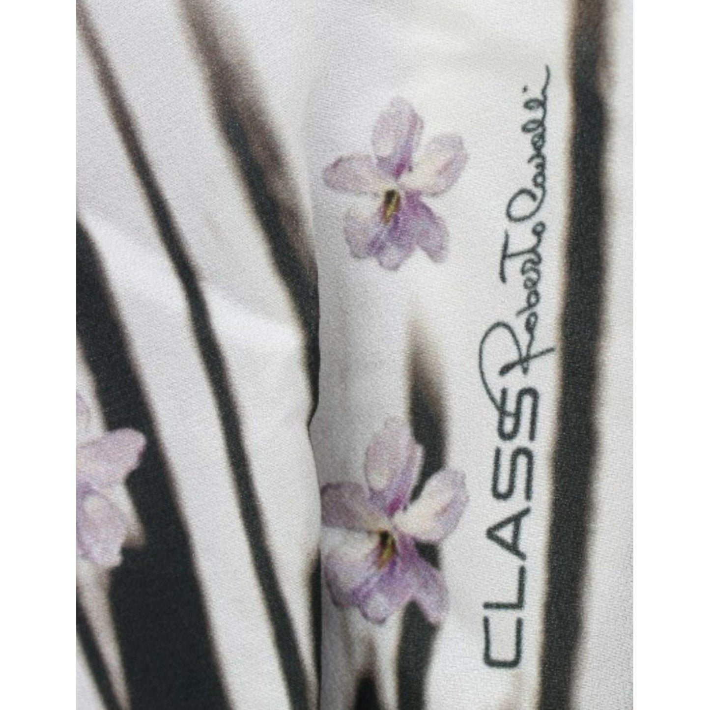 Cavalli Purple longsleeved dress