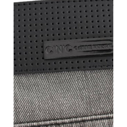 Costume National Gray straight leg jeans