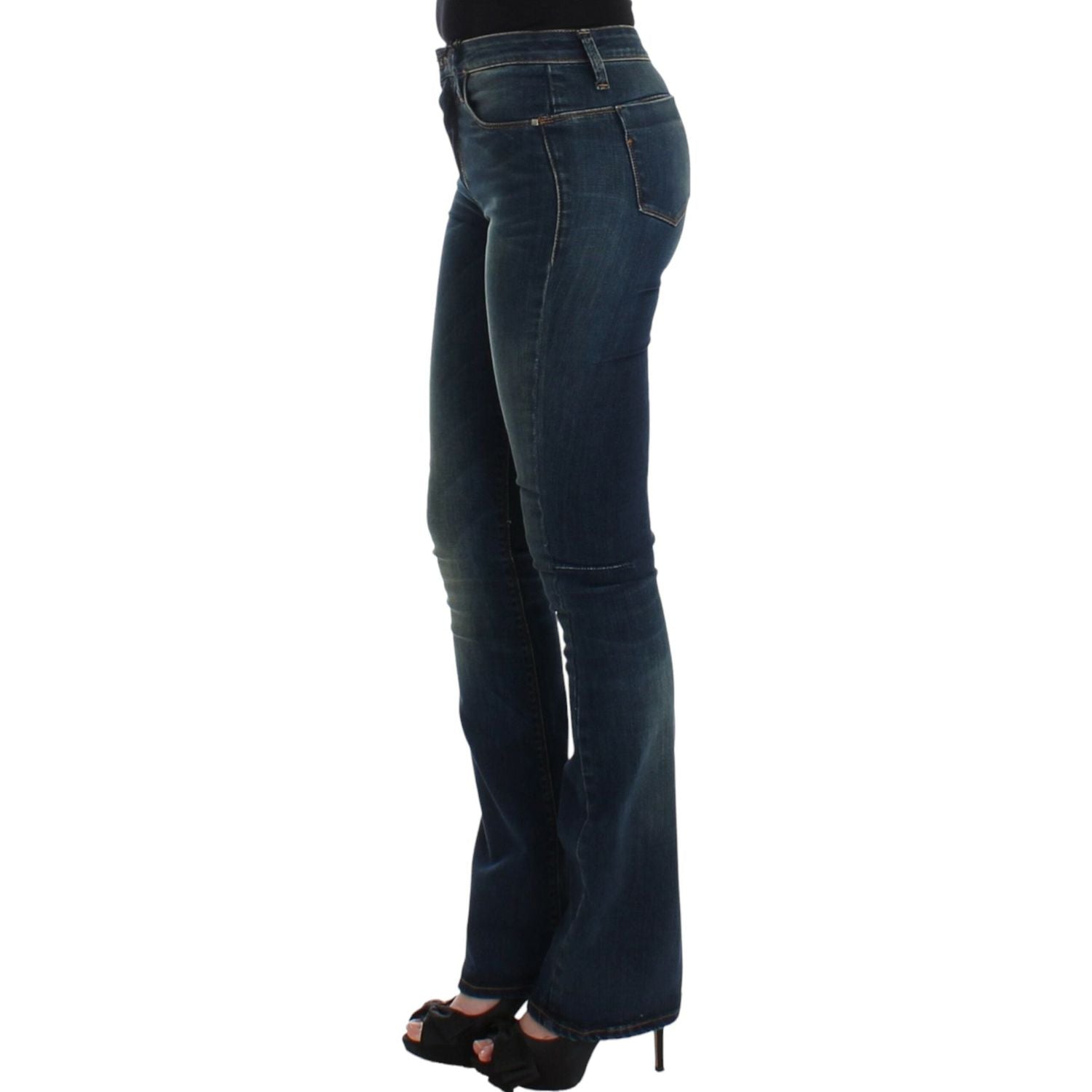 Costume National Blue straight leg jeans