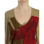 Costume National Green print shortsleeve t-shirt SIG12534-4