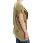 Costume National Green print shortsleeve t-shirt SIG12534-4
