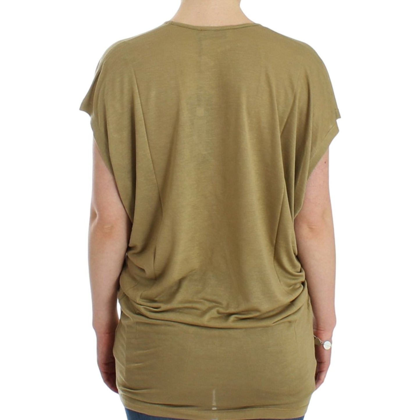 Costume National Green print shortsleeve t-shirt SIG12534-4