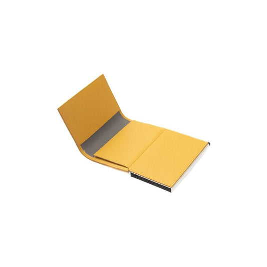 Cerruti 1881 Yellow Calfskin Men Wallet CE-24017