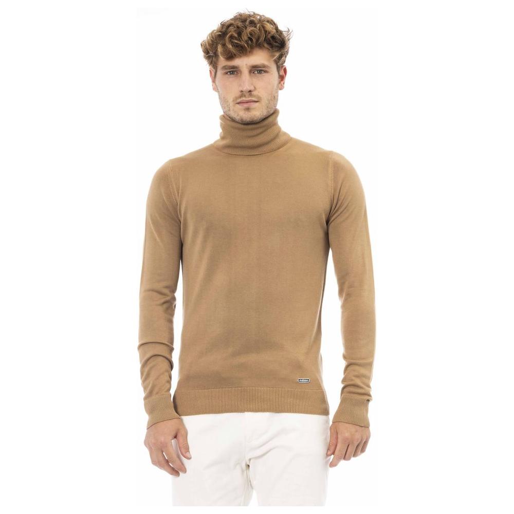 Baldinini Trend Beige Modal Sweater