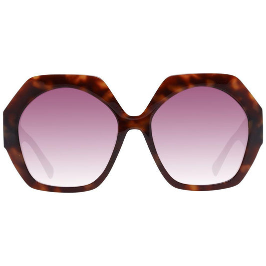 Scotch & Soda Brown Women Sunglasses Scotch & Soda Gray