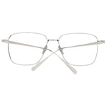 Scotch & Soda Gold Men Glasses Frame in square full-rim gold metal, size 55-17-140 with demo plastic lenses for men.