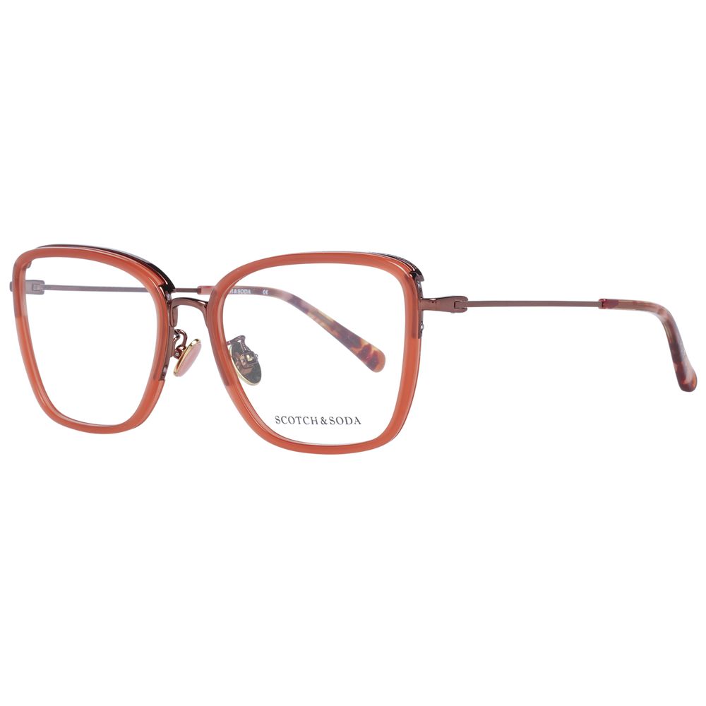 Scotch & Soda Red Metal & Plastic Glasses (Frames)