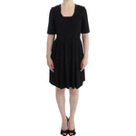 CO|TE Black short sleeve venus dress SIG12647-1