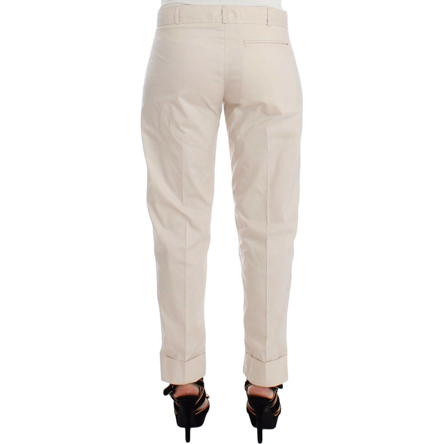 Ermanno Scervino Beige Chinos Casual Dress Pants Khakis