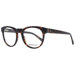 Stylish Gant tortoiseshell round glasses frame with branding, ideal for men and women, featuring iconic temple design and comfortable fit.