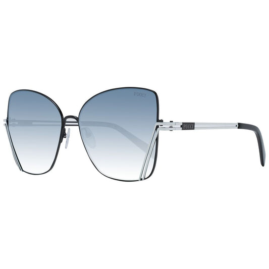 Emilio Pucci Black Women Sunglasses Emilio Pucci Light Steel Blue