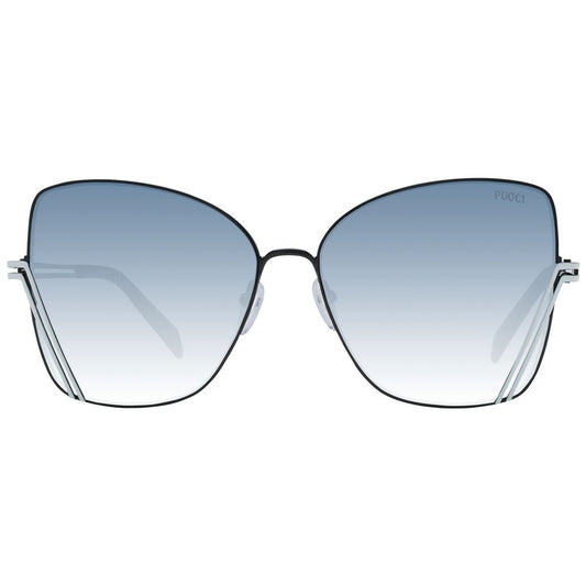 Emilio Pucci Black Women Sunglasses Emilio Pucci Light Steel Blue