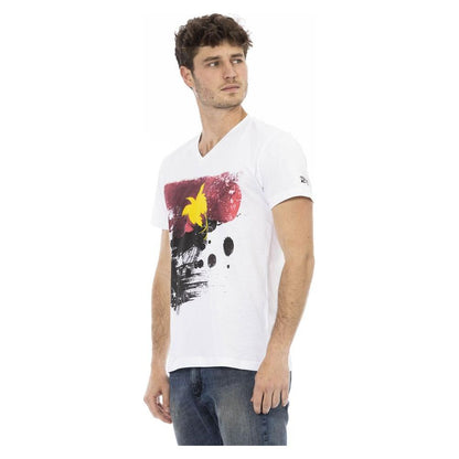 Trussardi Action White Cotton Men's T-Shirt