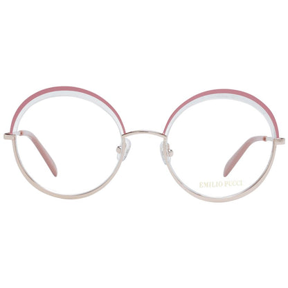 Emilio Pucci Pink Metal Glasses (Frames)