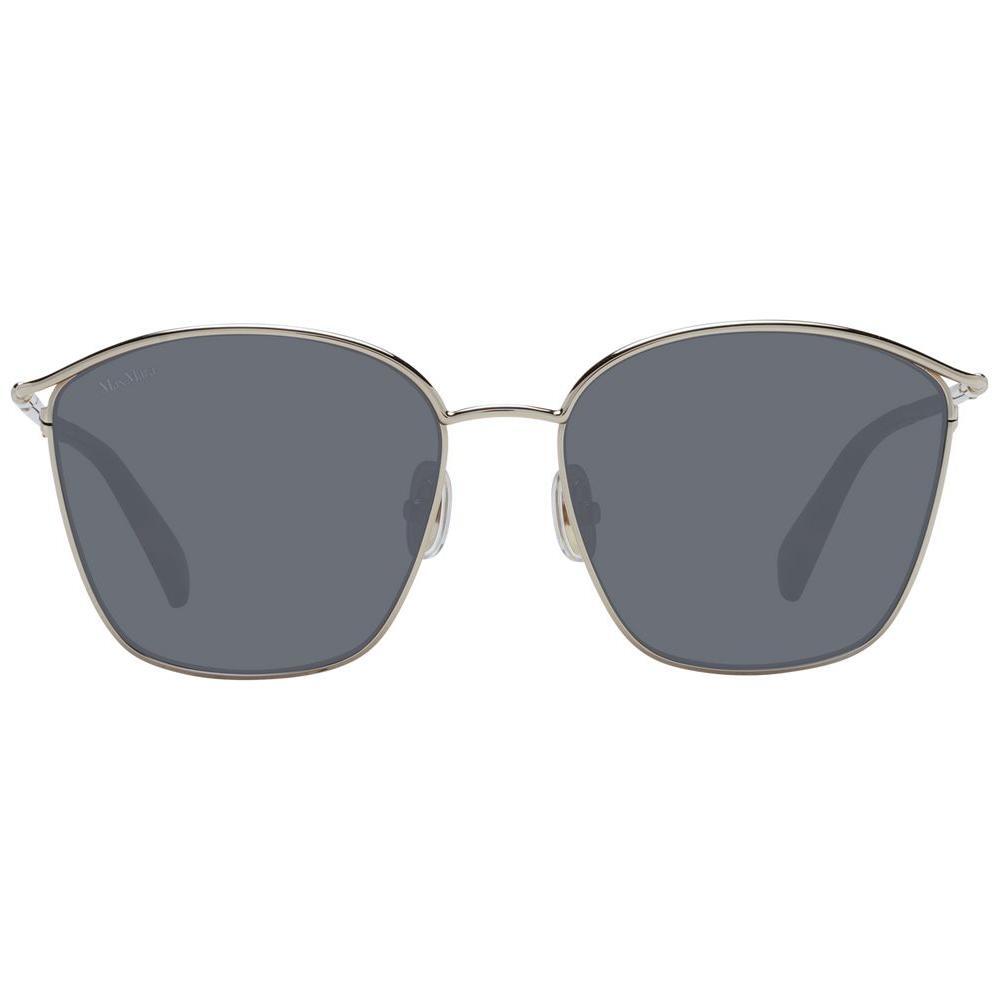 Max Mara Gold Metal Sunglasses