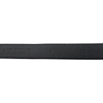 Dolce & Gabbana Blue Suede Leather Gold Metal Buckle Belt