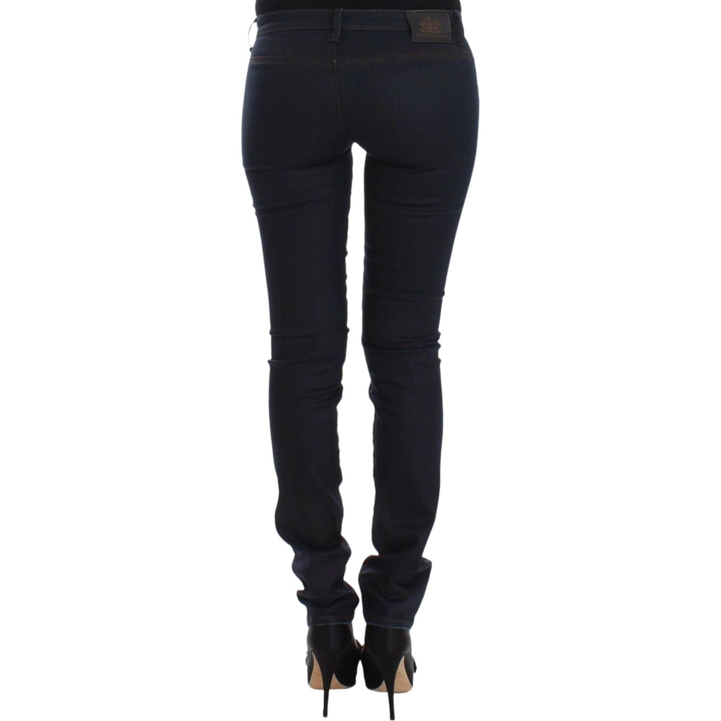 Ermanno Scervino Blue Slim Jeans Denim Pants Skinny Leg Stretch