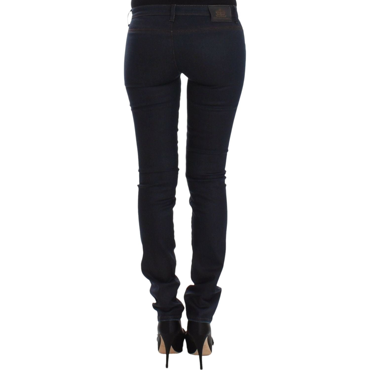 Ermanno Scervino Blue Slim Jeans Denim Pants Skinny Leg Stretch