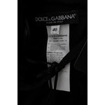 Dolce & Gabbana Black Floral Ricamo Sheath Long Dress SIG60580-1